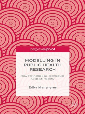 cover image of Modelling in Public Health Research